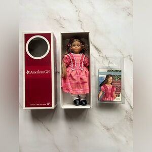 2011 American Girl Marie Grace Gardener Mini Doll With Book And Original Box